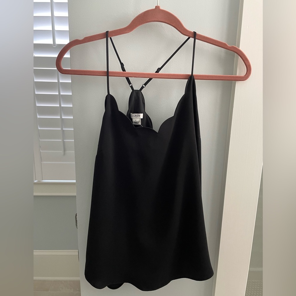 Jcrew Scalloped cami